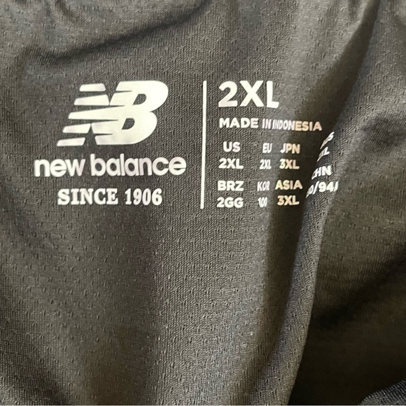 NEW BALANCE Impact 5" Running Shorts Mens SIZE 2XL Thunder Bay Grey Athletic NWT - Picture 8 of 16